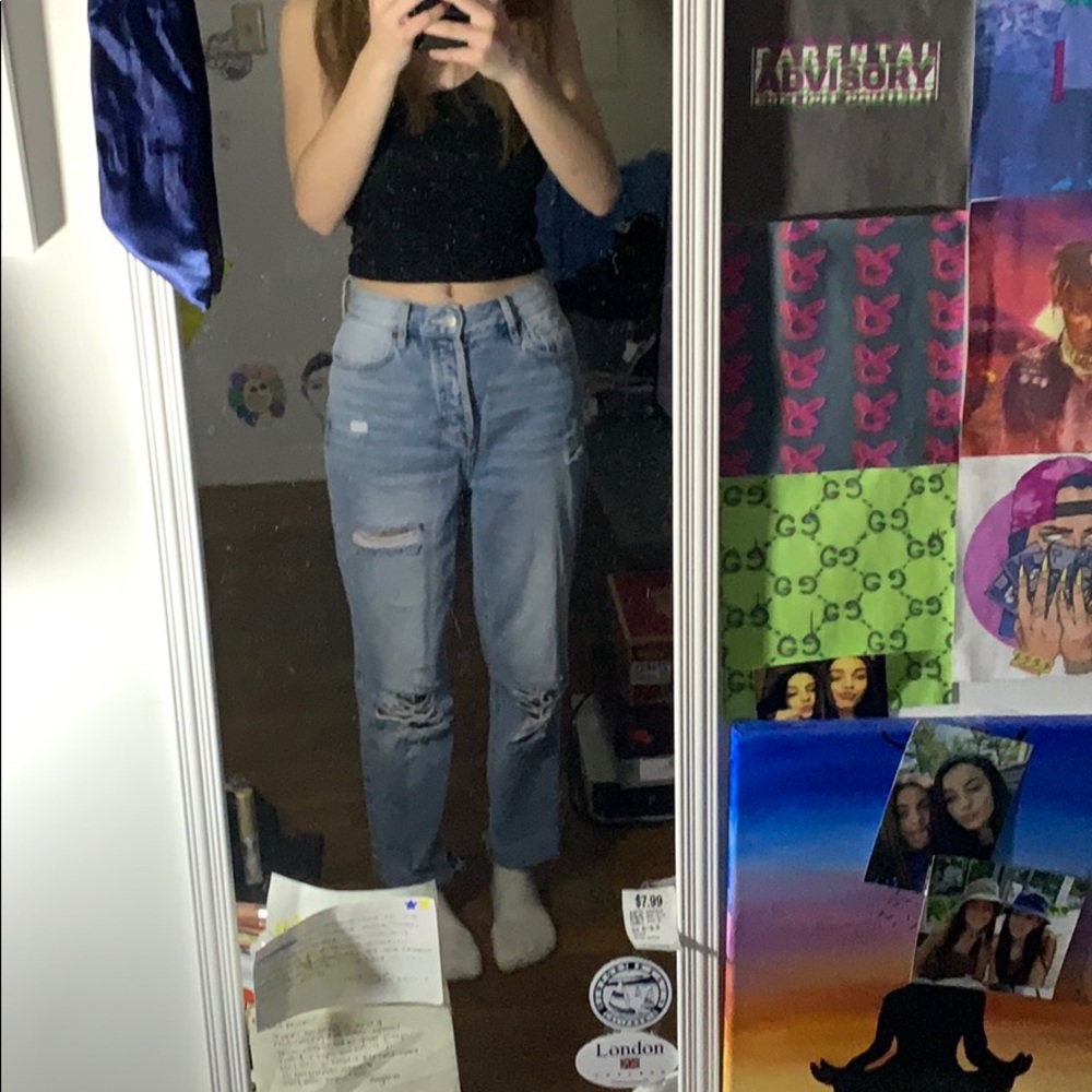 pacsun mom jeans